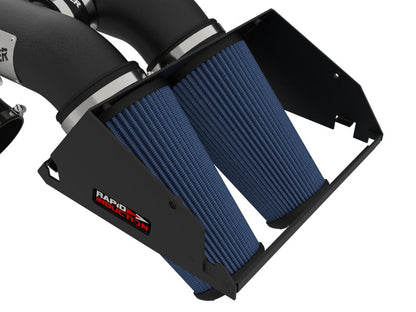 aFe Rapid Induction Pro 5R Cold Air Intake System 21-22 Ford F-150 Raptor V6-3.5L (tt) aFe