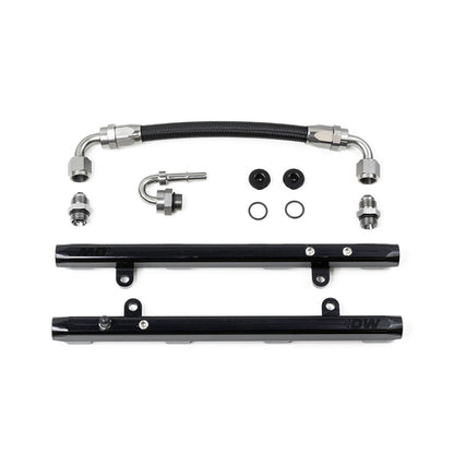 DeatschWerks 11-17 Ford Mustang / F-150 Coyote 5.0 V8 Fuel Rails w/ Crossover DeatschWerks