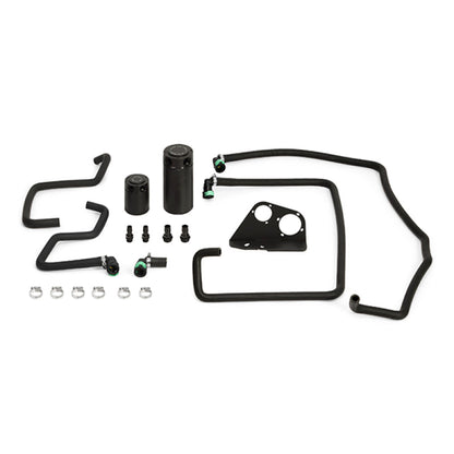 Mishimoto 15-16 Ford F-150 EcoBoost 3.5L Baffled Oil Catch Can Kit - Black Mishimoto