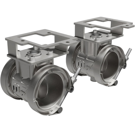 MagnaFlow 2018 Ford Mustang V8-5.0LGAS Exhaust Acc - 2.5in ID/OD - 304SS - Integrated V-Band Flanges Magnaflow