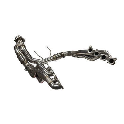 Kooks 21-23 Ford F150 Coyote V8 5.0L 1-7/8in SS Header w/ GREEN Catted Connection Pipe Kooks Headers