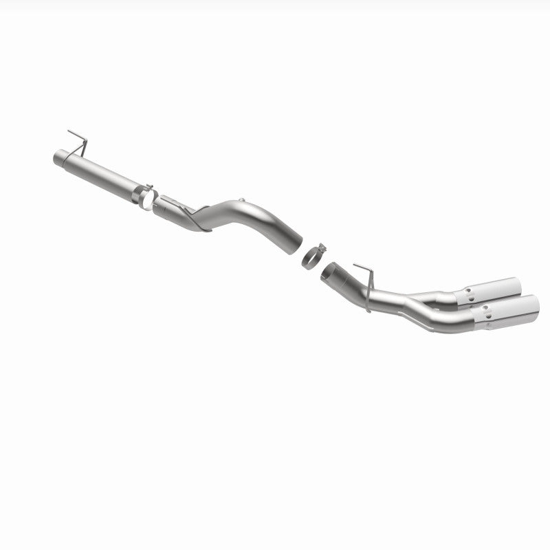 MagnaFlow CatBack 2018 Ford F-150 V6-3.0L Dual Exit Polished Stainless Exhaust - MF Series Magnaflow