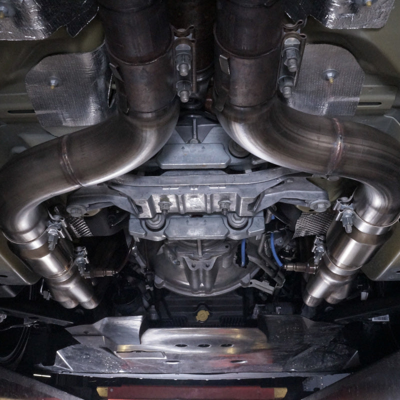 Stainless Works 2015+ Ford GT350 Headers 1-7/8in Primaries High-Flow Cats 3in Collectors Stainless Works
