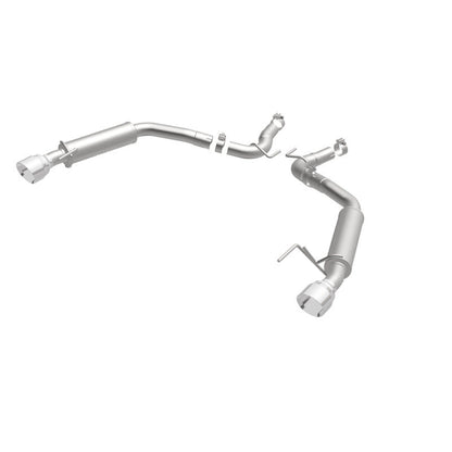 MagnaFlow Axle Back, SS, 2.5in, Competition, Dual Split Polish 4.5in Tip 2015 Ford Mustang Ecoboost Magnaflow