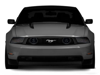 Raxiom 05-12 Ford Mustang GT LED Halo Fog Lights (Smoked) Raxiom