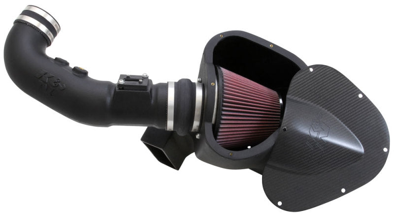 K&N 11-12 Ford Mustang GT 5.0L V8 Aircharger Performance Intake Kit K&N Engineering