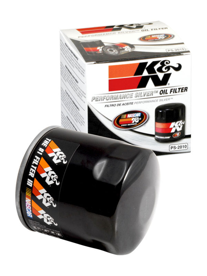 K&N Oil Filter for Ford/Lincoln/Mercury/Mazda/Chrysler/Dodge/Jeep/Cadillac/Ram 3.656in OD x 4in H K&N Engineering