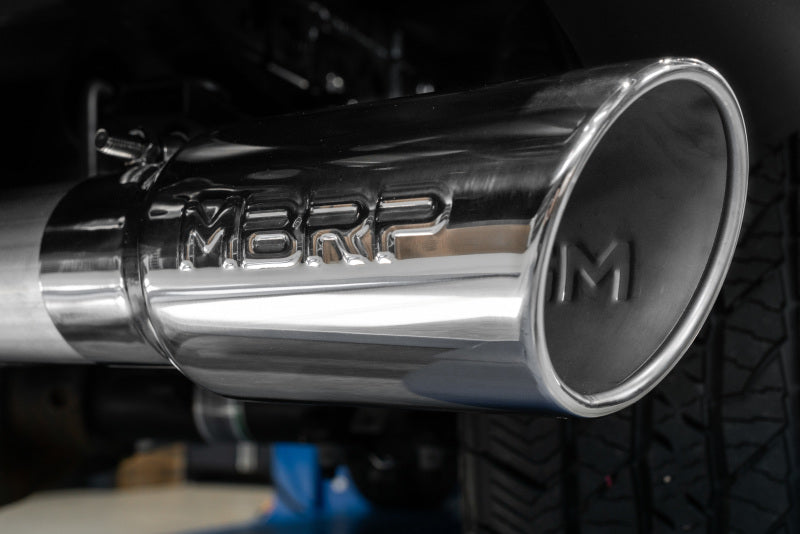 MBRP 2021+ F-150 2.7L/ 3.5L Ecoboost, 5.0L Single Side 3in T304 Catback Exhaust MBRP