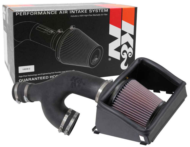 K&N 2017 Ford F150 Ecoboost V6-3.5L F/I Performance Air Intake Kit K&N Engineering