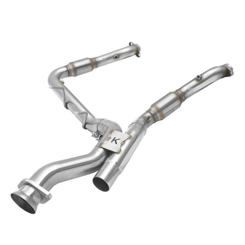 Kooks 17-19 Ford F150 Raptor EcoBoost 3.5L V6 3in Stainless GREEN Catted Turbo Down Pipes Kooks Headers