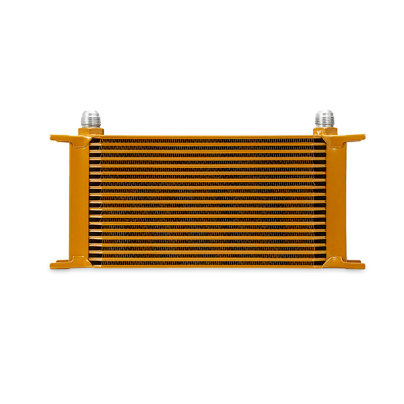 Mishimoto Universal 19 Row Oil Cooler - Gold Mishimoto