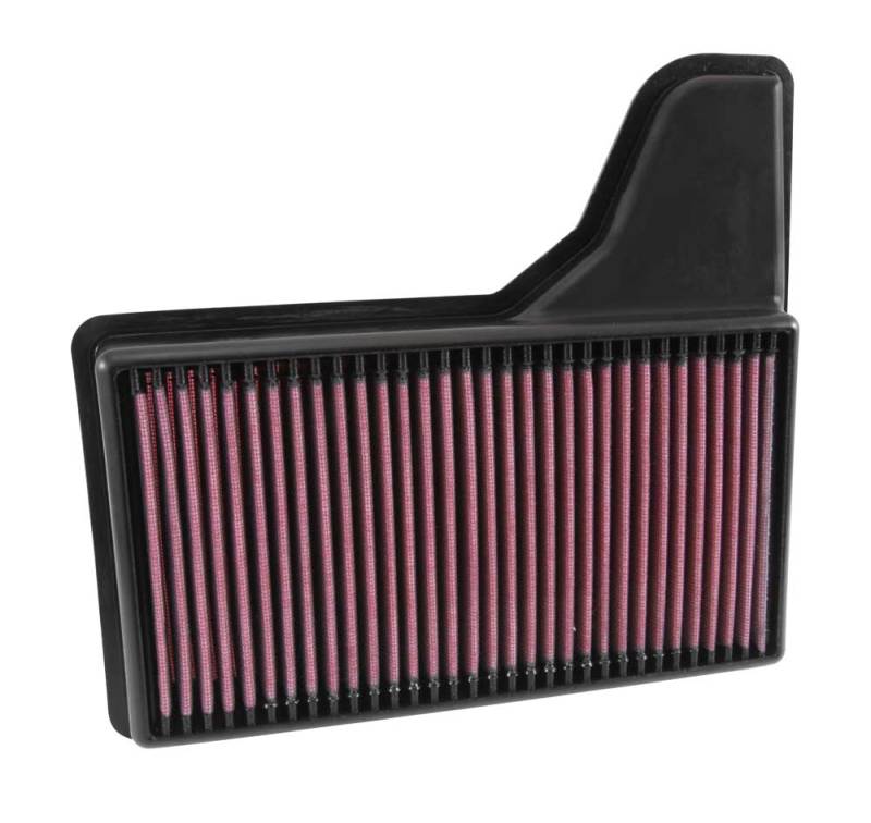 K&N Replacement Panel Air Filter for 2015 Ford Mustang 2.3L L4/3.7L V6/5.0L V8 K&N Engineering