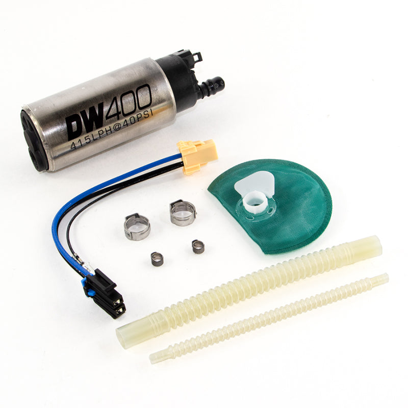 DeatschWerks 415LPH DW400 In-Tank Fuel Pump w/ 9-1046 Install Kit 11-14 Ford Mustang V6/GT DeatschWerks