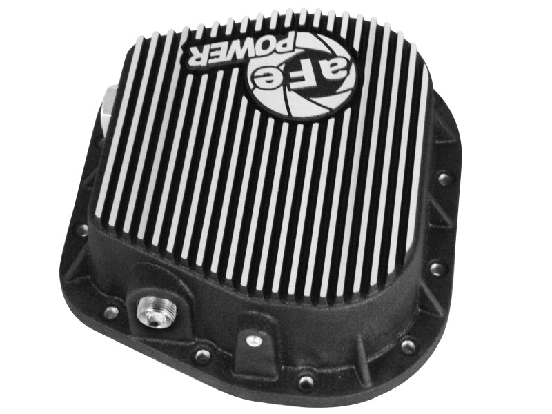 aFe Power Rear Differential Cover (Machined) 12 Bolt 9.75in 11-13 Ford F-150 EcoBoost V6 3.5L (TT) aFe