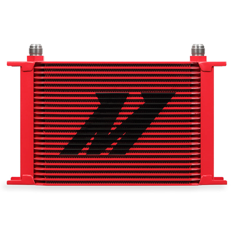 Mishimoto Universal 25 Row Oil Cooler - Red Mishimoto