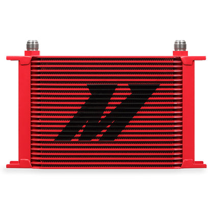 Mishimoto Universal 25 Row Oil Cooler - Red Mishimoto