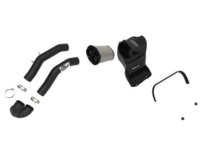 aFe Momentum XP Pro DRY S Cold Air Intake System w/ Black Aluminum Intake Tubes aFe