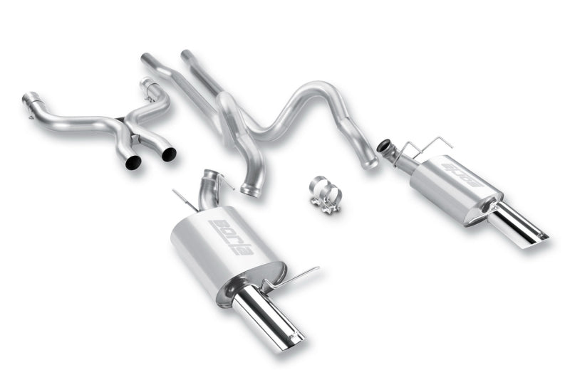 Borla 2011-2012 Mustang GT 5.0L 8cyl 6spd RWD Agressive ATAK Catback Exhaust Borla