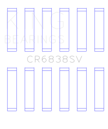 King Land Rover 2.7L TDV6 Sputter Replacement Connecting Rod Bearing King Engine Bearings