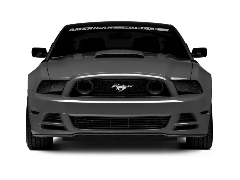 Raxiom 13-14 Ford Mustang GT CCFL Halo Fog Lights (Smoked) Raxiom
