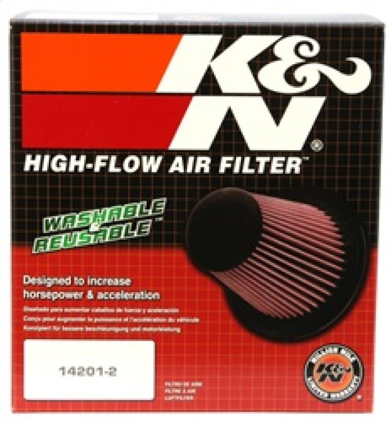 K&N Universal Tapered Filter 6in Flange ID x 7.5in Base OD x 5in Top OD x 5in Height K&N Engineering