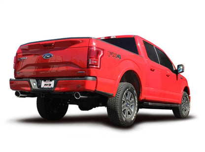 Borla 15-16 Ford F-150 3.5L EcoBoost Ext. Cab Std. Bed Catback Exhaust ATAK Single Split Rear Exit Borla