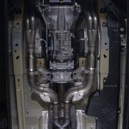 Stainless Works 2015+ Ford GT350 Headers 1-7/8in Primaries High-Flow Cats 3in Collectors Stainless Works