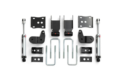 QA1 15-20 Ford F-150 4WD Lowering Kit w/ Spindles Double Adjustable 3.5in-5.5in QA1
