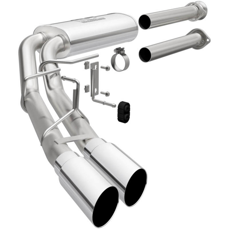 Magnaflow 15-21 Ford F-150 Street Series Cat-Back Performance Exhaust System- Polished Side Exit Magnaflow