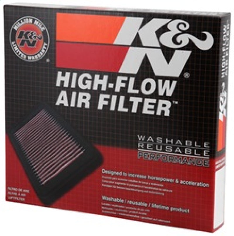 K&N 09-13 Ford F150 / 08-13 F250/F350/450/550 SD / 10-13 F150 SVT Raptor Drop In Air Filter K&N Engineering