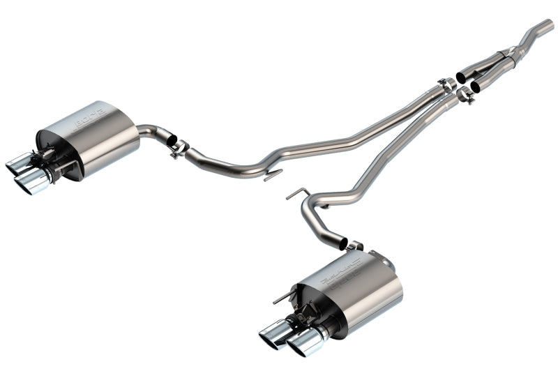 Borla 19-20 Ford Mustang Ecoboost 2.3L 2.25in S-type Exhaust w/ Valves Borla