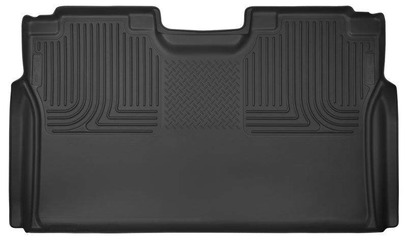 Husky Liners 15-17 Ford F-150 SuperCrew X-Act Contour Black 2nd Seat Floor Liners (Full Coverage) Husky Liners