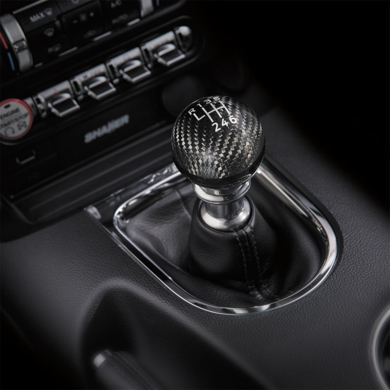 Ford Racing 15-25 Mustang Ford Racing Carbon Fiber Shift Knob 6 Speed Ford Racing