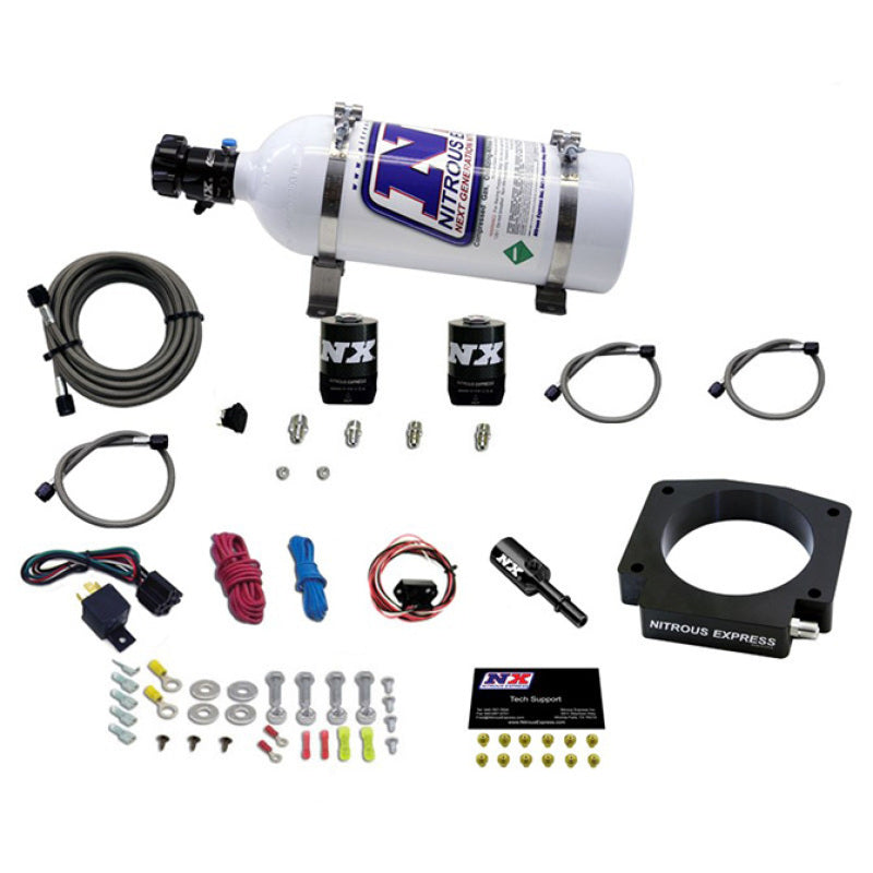 Nitrous Express 15-17 Ford Mustang GT350 5.2L Nitrous Plate Kit w/5lb Bottle Nitrous Express