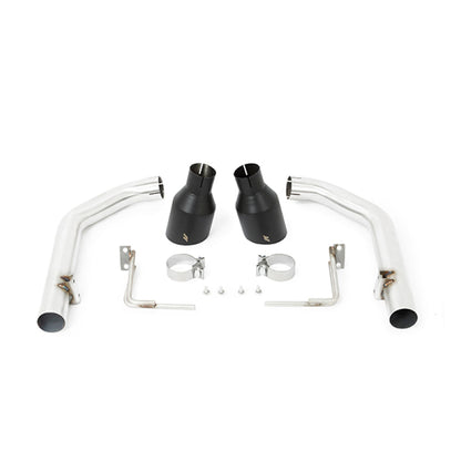 Mishimoto 2015+ Ford Mustang Axleback Exhaust Race w/ Black Tips Mishimoto