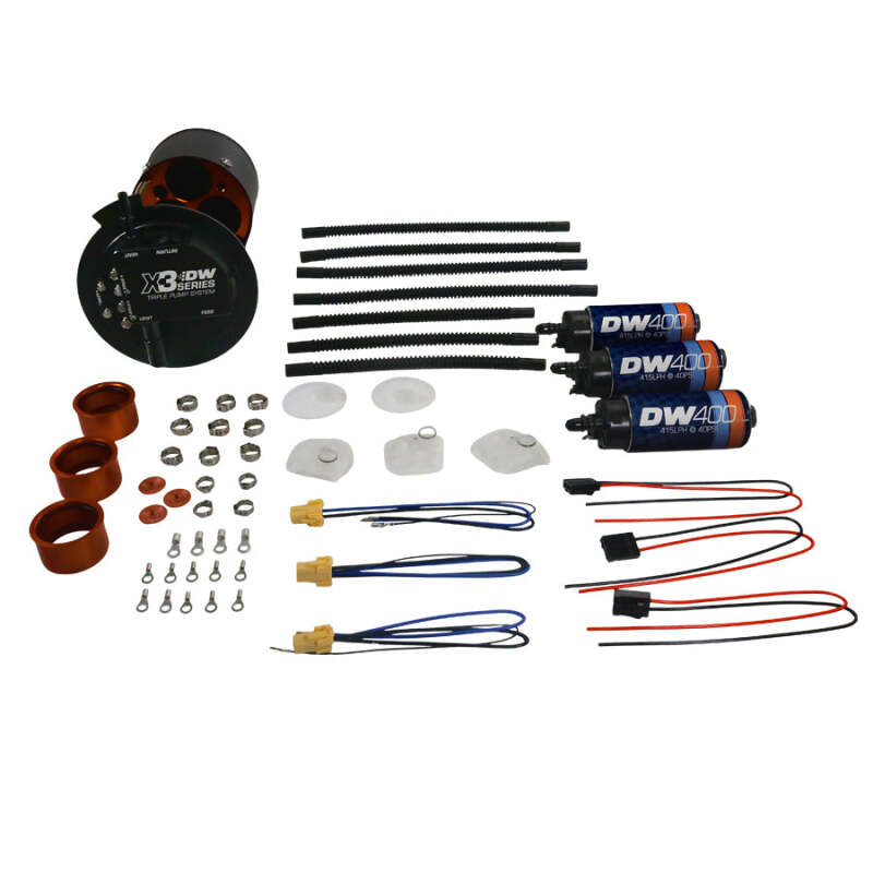 DeatschWerks 2015+ Ford F150 Coyote X3 Series Fuel Pump Module W/ Triple DW400 Fuel Pumps DeatschWerks
