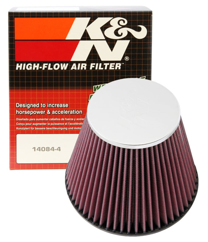 K&N Round Tapered Universal Air Filter 6in Flange ID x 7.5in Base OD x 4.5in Top OD x 6in H K&N Engineering