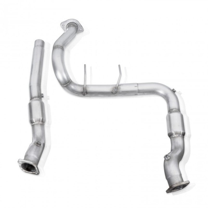 Stainless Works 2017 F-150 Raptor 3.5L 3in Downpipe High-Flow Cats Factory Connection Stainless Works
