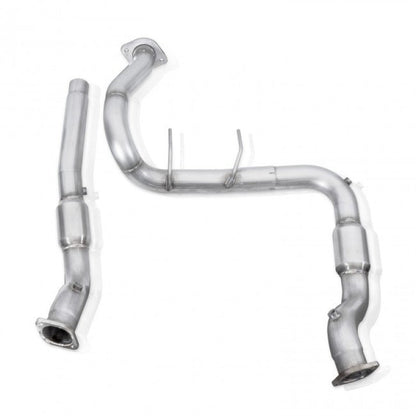 Stainless Works 2017 F-150 Raptor 3.5L 3in Downpipe High-Flow Cats Factory Connection Stainless Works
