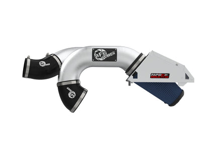 aFe Rapid Induction Pro 5R Cold Air Intake System Brushed 21-22 Ford F-150 Raptor V6-3.5L (tt) aFe