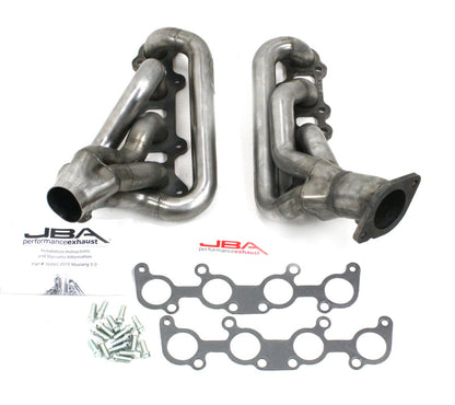 JBA 15-20 Ford Mustang 5.0L Coyote 1-3/4in Primary Raw 409SS Cat4Ward Header JBA