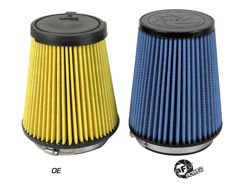 aFe MagnumFLOW Replacement Air Filter w/ Pro 5R Media 16-19 Ford Mustang GT350 V8-5.2L aFe