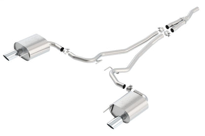 Borla Atak Cat Back 15-17 Ford Mustang 2.3L EcoBoost MT/AT 2.25in pipe 4in tip Borla