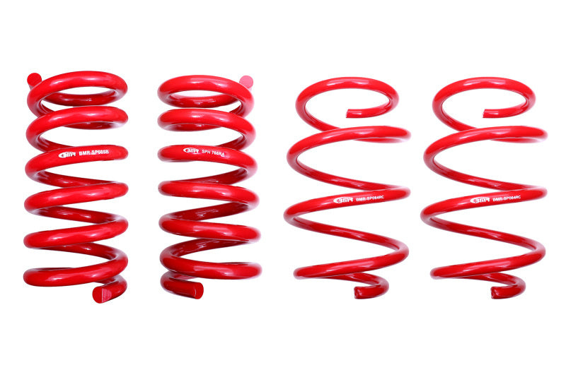 BMR 15-18 S550 Mustang Lowering Spring Kit (Set Of 4) - Red BMR Suspension