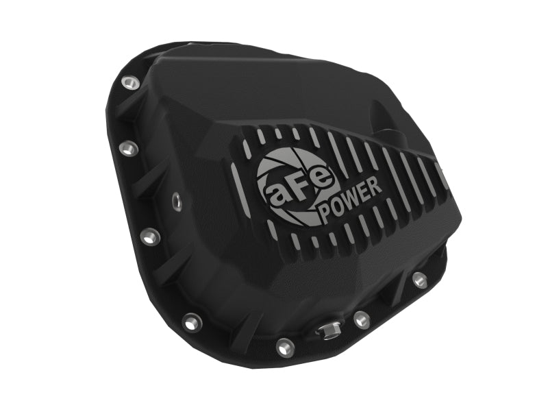 aFe 97-23 Ford F-150 Pro Series Rear Differential Cover Black w/ Machined Fins aFe