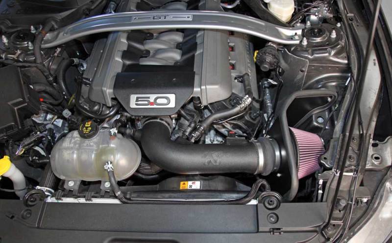 K&N 2015 Ford Mustang GT 5.0L V8 F/I Performance Intake Kit K&N Engineering