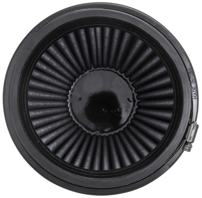 K&N Universal Rubber Filter Round Tapered 6in Flange ID x 7.5in Base OD x 5.25in Top OD x 6in Height K&N Engineering