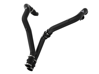 aFe Bladerunner Intercooler Tubes Hot Side 2.5in 17-20 Ford F-150 Raptor V6 3.5L(tt) aFe
