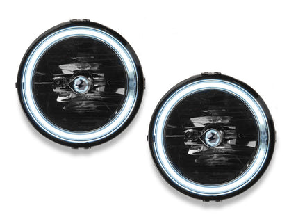 Raxiom 05-12 Ford Mustang GT LED Halo Fog Lights (Smoked) Raxiom