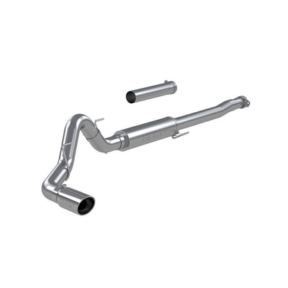 MBRP 2021+ Ford F150 2.7L/3.5L/5.0L 4in Aluminized Steel Cat-Back - RACE VERSION MBRP